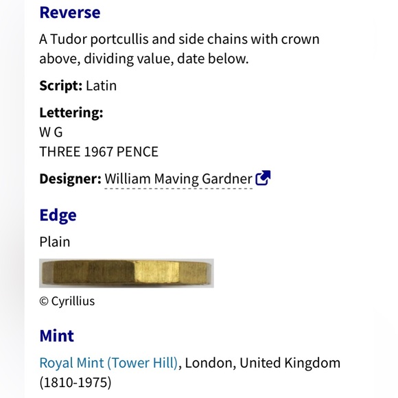 🎈$5 add on - 1963 THREE PENCE - Elizabeth II - Picture 5 of 5